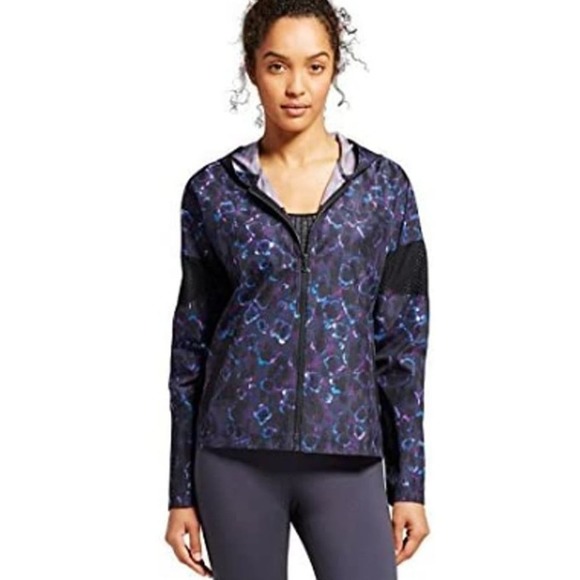 C9 by Champion Jackets & Blazers - Champion C9 Women's Athletic Lightweight Hooded Print Jacket Size Small
